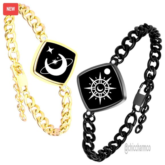 couples long distance vibrating bracelets long distance relationship bracelets/miss you bracelets/couple bracelets touch/anniversary gifts for couples/long distance touch gifts main image 1